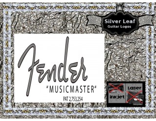 Fender Musicmaster Bass Guitar Decal #117s